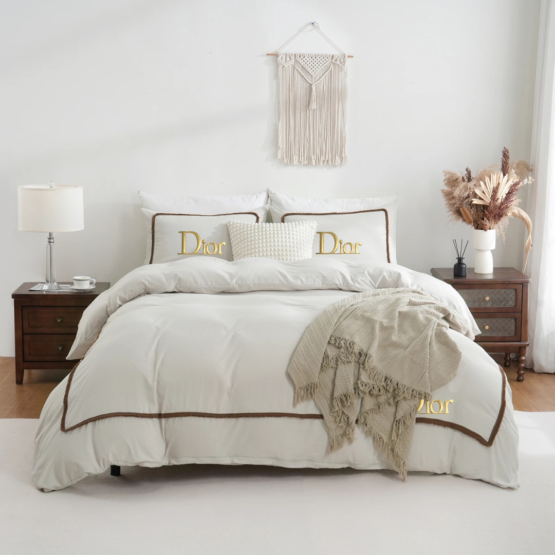 Jogo de Cama Deluxe C. DlOR 5 Peças