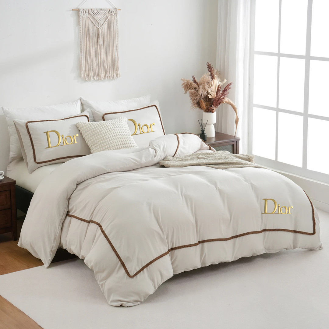 Jogo de Cama Deluxe C. DlOR 5 Peças