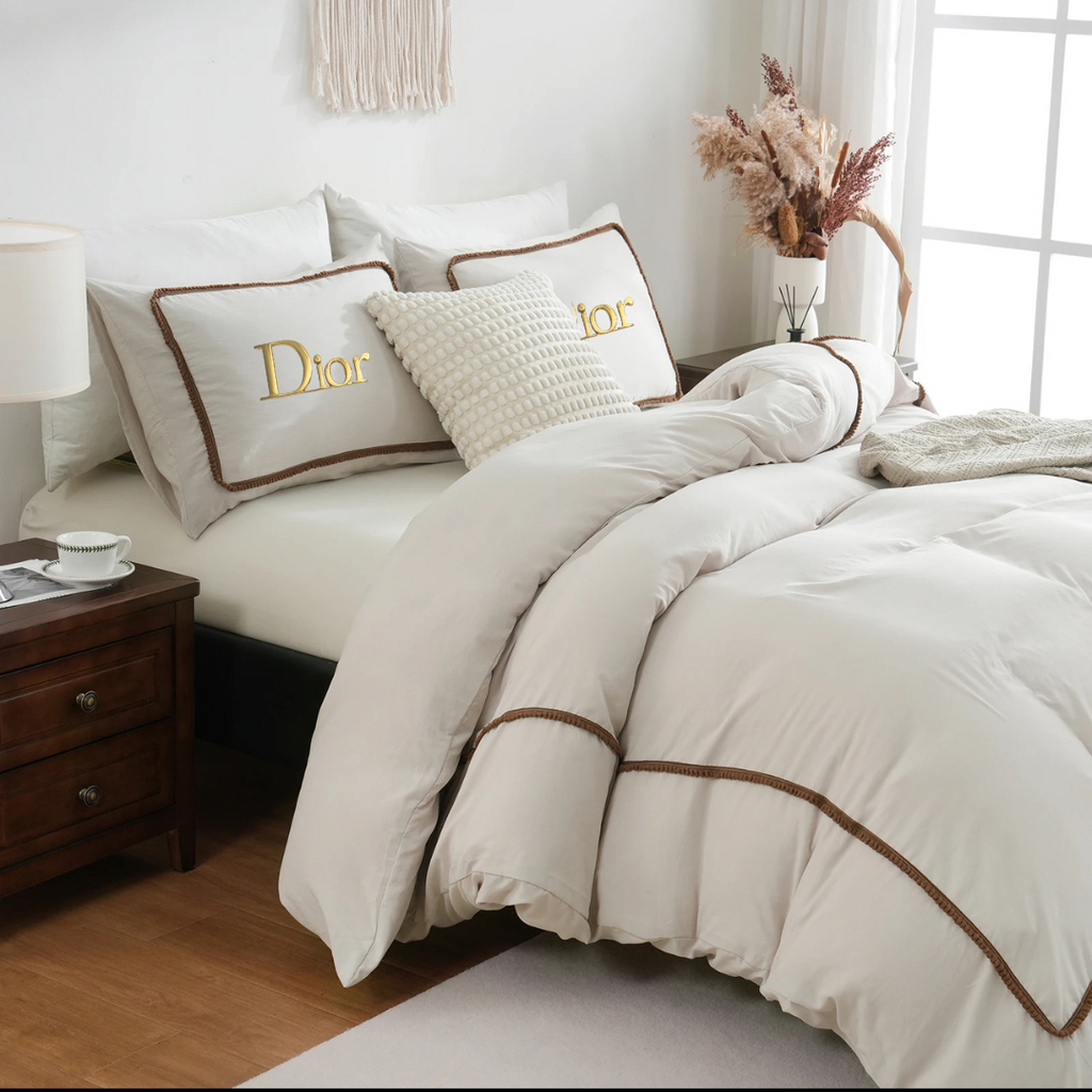 Jogo de Cama Deluxe C. DlOR 5 Peças