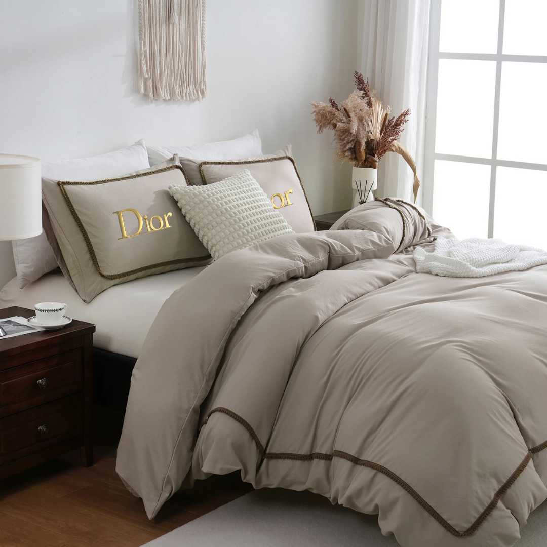 Jogo de Cama Deluxe C. DlOR 5 Peças