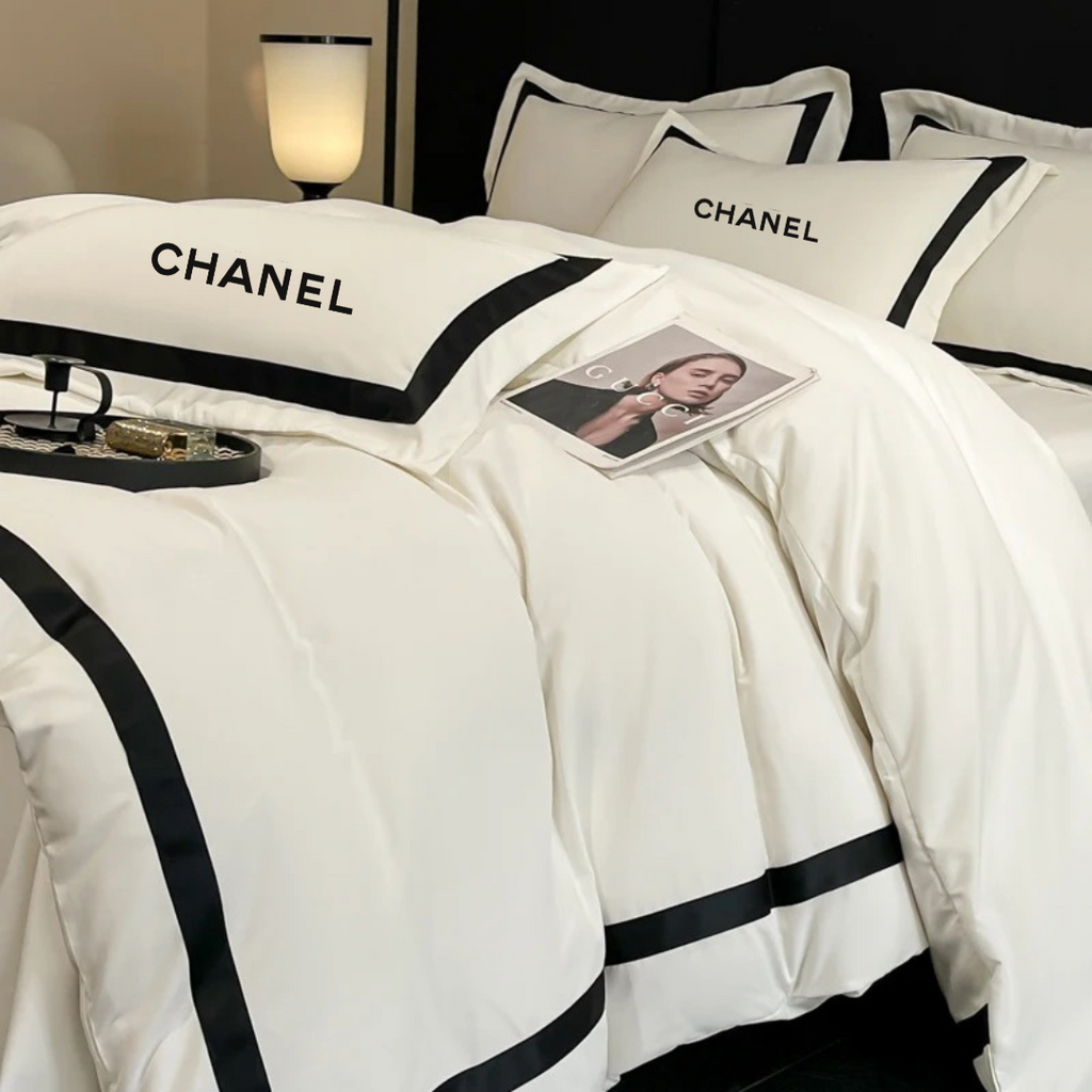 Jogo de Cama Noire ChaneI 5 Peças